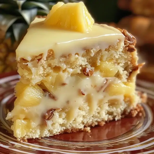 Hawaiian Pineapple Cake Recipe