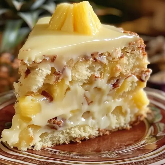 Hawaiian Pineapple Cake Recipe