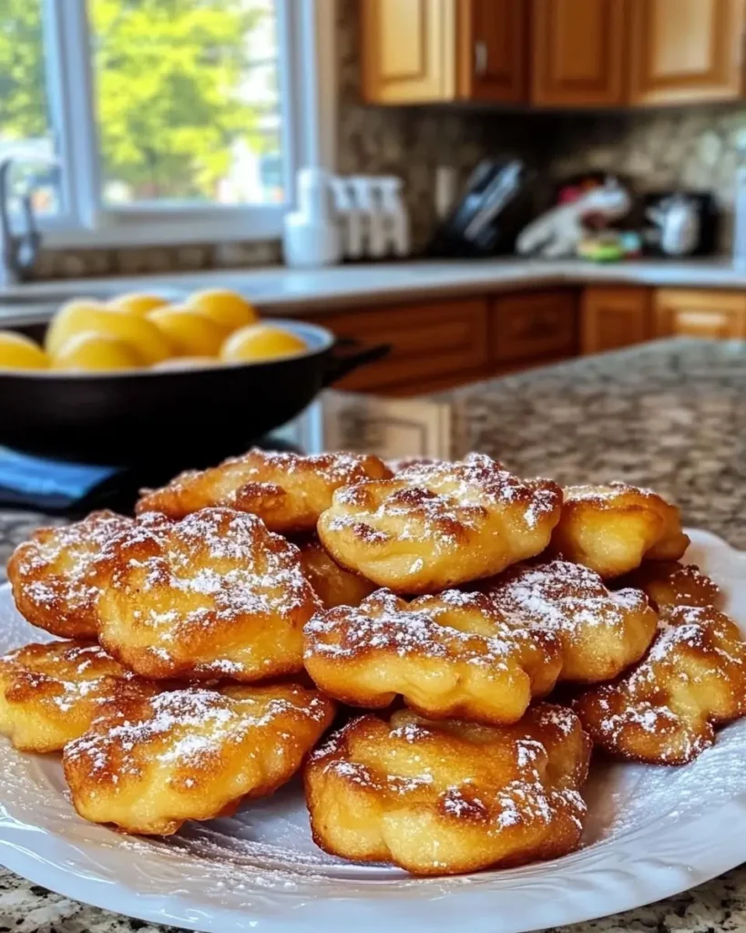 Beignets aux Pommes à la Poêle de Grand-Mère