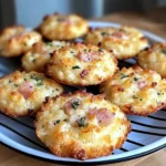 Cookies Salés au Parmesan et Jambon 🍪