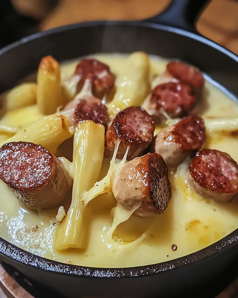 Fondue d’Endives aux Saucisses 