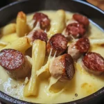 Fondue d’Endives aux Saucisses Fumées