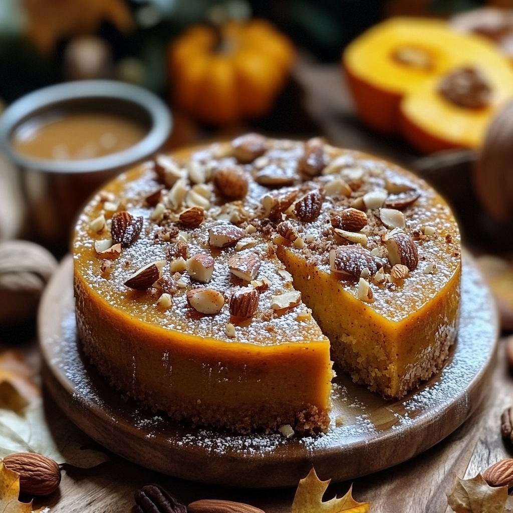 Gâteau Fondant d’Automne à la Courge.