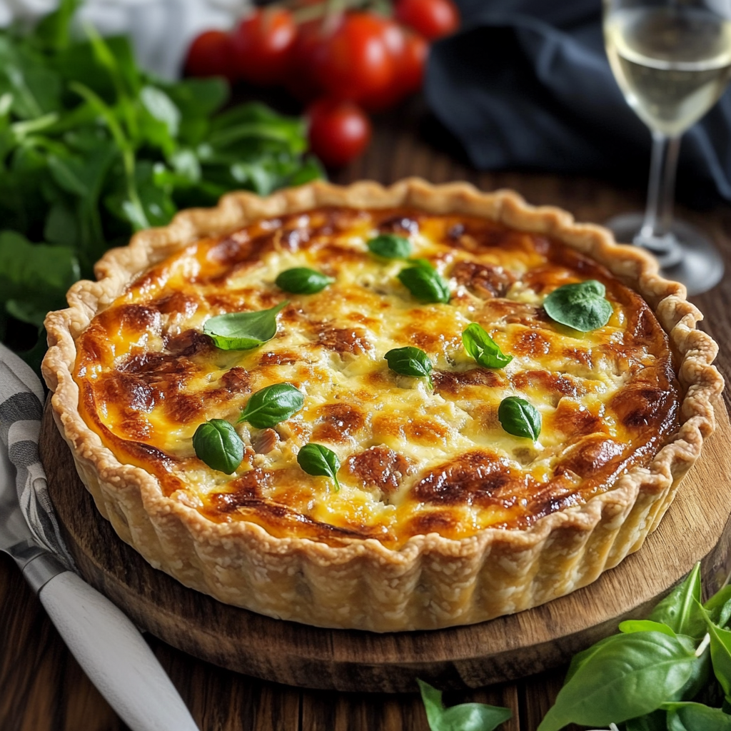 Recette de Quiche au Thon